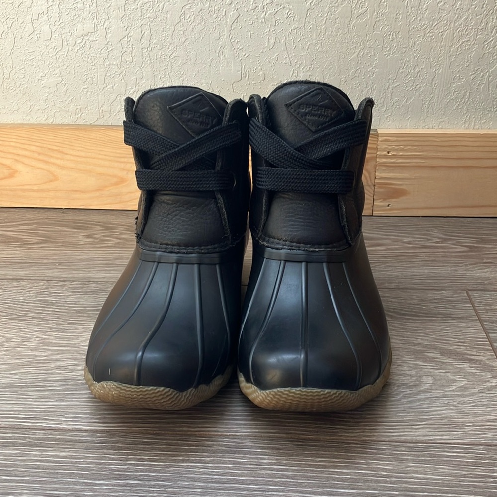 Sperry Top-Sider Women’s Duck Boots Black Size 10
